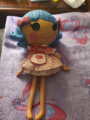 Lalaloopsy Rosy Bumps N Bruises 12" Full Size Nurse Doll Blue Hair No Shoes/Pet - Image 1 of 4