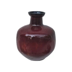 Vase Chinois En Porcelaine Sang De Bœuf fin XIXème" - Picture 1 of 8