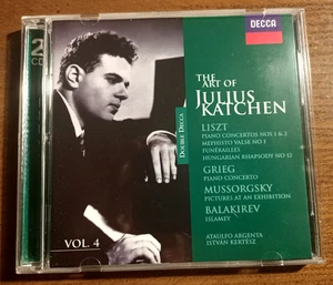 The Art of Julius Katchen: Vol. 4 (Liszt/Grieg...) - 1999 Aust. CD Set / Decca - Foto 1 di 5