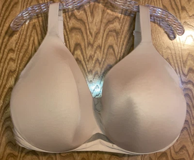 Cacique Bra Size 42G Nude Beige Lightly Lined Full Coverage T-Shirt Underwire - Image 1 of 4