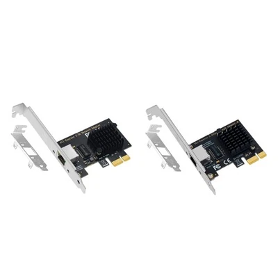 PCI Express PCI-E 1X Card 10/100/2500Mbps RJ45 LAN Adapter Converter - Image 1 of 4