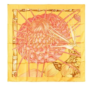 Hermes Carre90 Jardín Criollo Paraíso Bufanda Seda Para Mujer 1-0203491 - Imagen 1 de 6