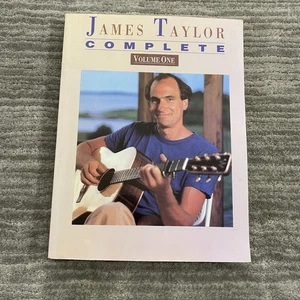 Vintage James Taylor Complete Volume One Piano Vocal Guitar Sheet Music 1987 - Bild 1 von 8
