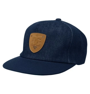 DC Global Adjustable Baseball Hat, Men's One Size Fits Most, Navy Blue Denim - Image 1 of 4