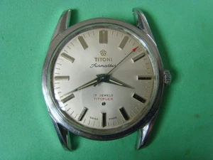 Reloj manual suizo vintage TITONI 17J - Imagen 1 de 8