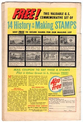 John Wayne Adventure Comics #27 1954 Toby Press Golden Age Commies Cockfighting - Image 1 of 2