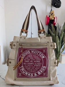 Bolso de Mano Louis Vuitton LV M95115 Shopper PM Beige Lona 250802 - Imagen 1 de 24