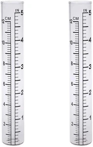 Tubo Vetro Ricambio Pioggia 5" per Esterno Giardino Cortile Casa, Miglior Valutazione 2 - Foto 1 di 12