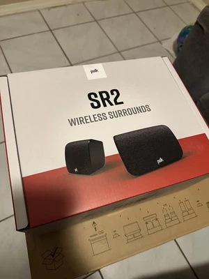 Polk SR2 Surround Sound Lautsprecher für React und Magnifi 2 Systeme - Bild 1 von 4