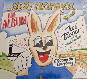 JIVE BUNNY AND THE MASTERMIXER -Jive Bunny - The Album -Vinyl LP STAR 2390 VG+VG - Picture 1 of 3
