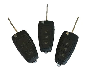 3 chiavi ribaltabili Ford 3 pulsanti Transit Custom (tipo 47 / 49 chip) GK2T-15K601-AC - Foto 1 di 2