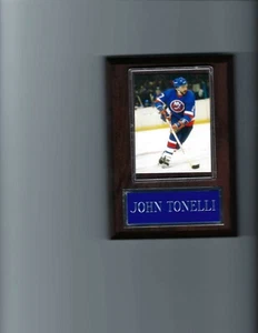 JOHN TONELLI PLAQUE NEW YORK ISLANDERS NY HOCKEY NHL - Picture 1 of 1