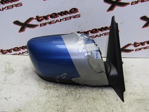 KIA VENGA 2009-2015 DOOR WING MIRROR ELECTRIC (DRIVER SIDE) IN BLUE - Picture 1 of 6