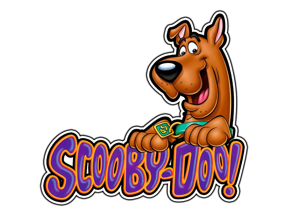 #0773 Scooby-Doo Logo #2 Sticker Brand Waterproof Vinyl Decal Die-Cut Car Laptop - Image 1 of 1
