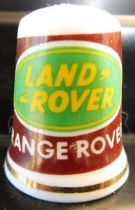 Dé à coudre Thimble PUBLICITAIRE LAND-ROVER RANGE ROVER - Imagen 1 de 1