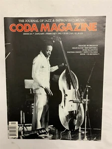Excellent Coda Jazz Magazine Jan/Feb 1992 Reggie Workman Miles Davis 9A4 - Picture 1 of 2