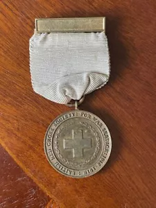 WW1 British Red Cross Society Medal War Service 1914-1918 - Picture 1 of 2