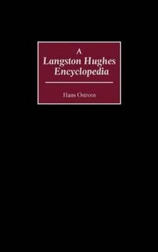 A Langston Hughes Encyclopedia by Hans Ostrom: New - Image 1 of 1
