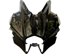 2015 - 2022 Kawasaki Ninja H2 REAL Carbon Fiber Front Fairing - Picture 1 of 5
