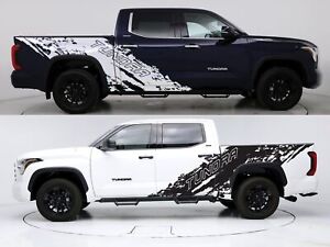 Toyota Tundra Truck Mud Splash Vinyl Graphic Sticker. 2014 - 2023 Set of 2 #6583