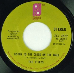 O'Jays, 992 Arguments - Listen To Clock on the Wall, Philadelphia Int ZS7-3522 - Imagen 1 de 1