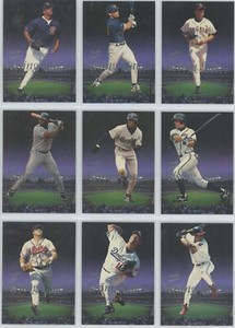 1996 Fleer Ultra Baseball Rising Star Complete Set Manny Ramirez Chipper Jones