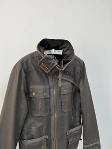 Superdry Black Label Motorcycle Ton Up 58 Jacket Men's Size XL - Picture 1 of 14