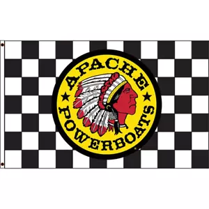 Apache Powerboats® Rennflagge | 40" x 30" - Bild 1 von 1