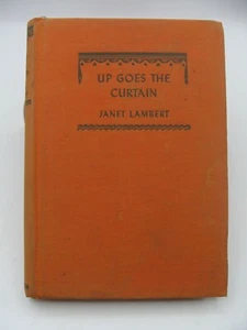 Up Goes the Curtain Penny Parrish Signed Janet Lambert 1946 Stated 1st Edition - Imagen 1 de 8