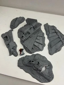Warhammer 40K Classic Citadel Crashed Aquila Lander Terrain Set bare plastic - Picture 1 of 10
