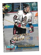 1995 Mathieu Sunderland Classic Printer's Proofs Hockey Trading Card #23  1 of 7