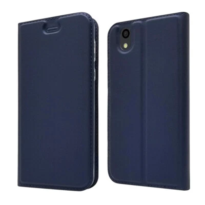 For Sharp Android One S3 Leather Flip Wallet Phone Case Protector Cover New - Image 1 of 4