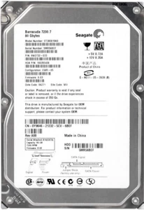 Hard Drive Dell 0Y9646 80GB 7200RPM 8MB Cache SATA II ST380819AS 3.5'' Inch - Picture 1 of 3
