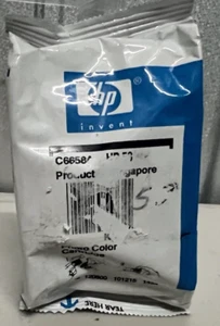 HP 58 Ink Cartridge Tri Color Genuine New Sealed Free Shipping C6658A - Picture 1 of 10