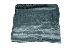 Fabric Silver Grey Satin Remnant 4 Yards 44 Inches Wide Synthetic - Picture 1 of 2