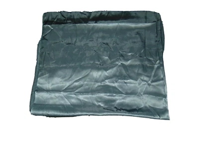 Fabric Silver Grey Satin Remnant 4 Yards 44 Inches Wide Synthetic - Image 1 of 2