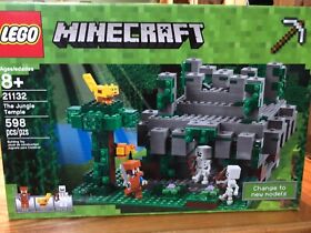 LEGO Minecraft 21132 The Jungle Temple Retired Rare Ocelot Brand New Sealed