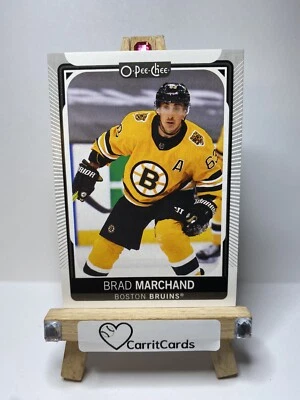 BRAD MARCHAND 2022 O-Pee-Chee Hockey #18 Boston Bruins - Image 1 of 4