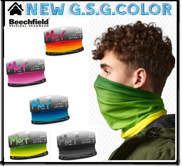 BEECHFIELD Scaldacollo multiuso sciarpa donna uomo Morf™ Ombrè
