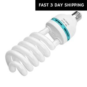 Bombilla fluorescente espiral 135W 5500K luz diurna CRI90 E27 enchufe ahorro de energía - Imagen 1 de 8
