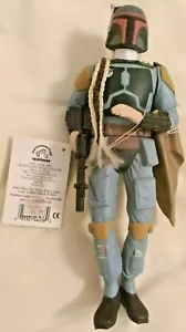 10" Applause Boba Fett w/ Wookie Braid Star Wars - Picture 1 of 5