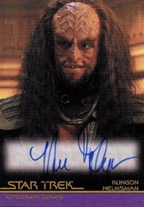 Star Trek The Quotable Movies Brian Thompson Autograph Card A78