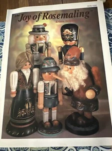 The Joy of Rosemaling Nutcrackers Kristen Birkeland Decorative Painting Book Zim - Picture 1 of 3