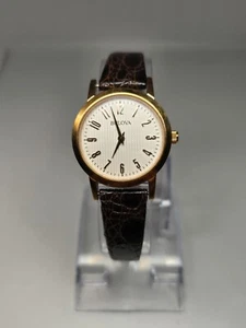 Bulova Ladies Classic Watch 97L121 Rose Gold. Brand new real ALLIGATOR band - Picture 1 of 11