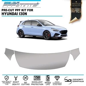 Bonnet & Wings Stone Chip Guard PPF Paint Protection film Kit for Hyundai i30n - Picture 1 of 3