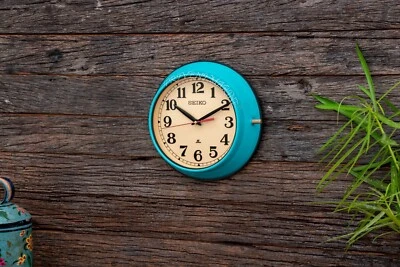 Maritime Seiko Wall Clock Navigation Nautical Industrial Ship Retro silent clock - Image 1 of 4
