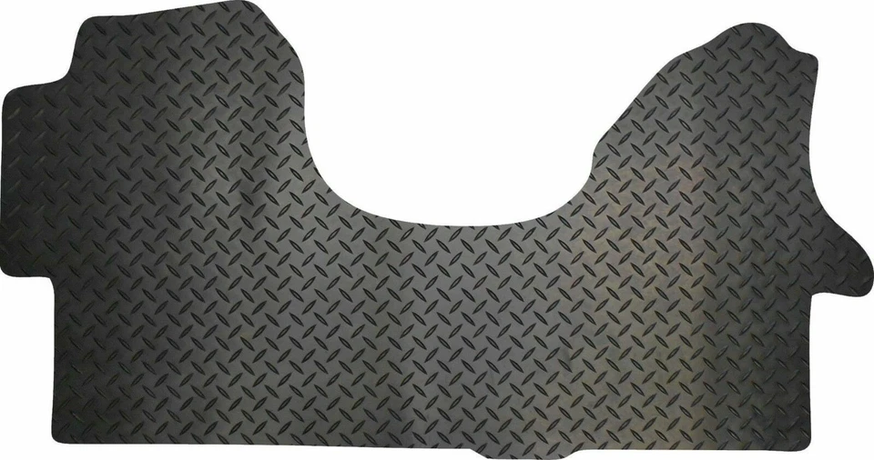 Alfombrilla de piso para furgoneta Volkswagen VW Crafter 2006-2016 negra a medida 3 mm goma diamante  Foto 1 de 1