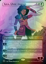 1x In Hand FOIL Kaya, Ghost Assassin Secret Lair Black is Magic MtG