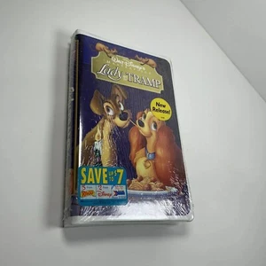 NEW Lady and the Tramp VHS Disney Masterpiece 1998 Sealed Fully Restored THX - Picture 1 of 4