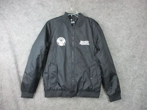 Broken Promises Wired Snake Jacket Mens Medium Black Cobra Logo Insulated Winter - Picture 1 of 18